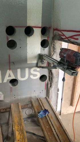 Wandsägearbeiten zur Realisierung neuer Raumkonzepte